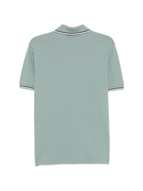 Polo uomo Emporio Armani verde in piqué stretch EMPORIO ARMANI | EM004606AF23090U9170